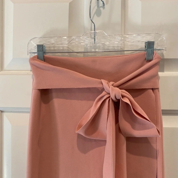 Bec + Bridge Lady Allure Faux Wrap Skirt/Pink, 16727 - Picture 4 of 12